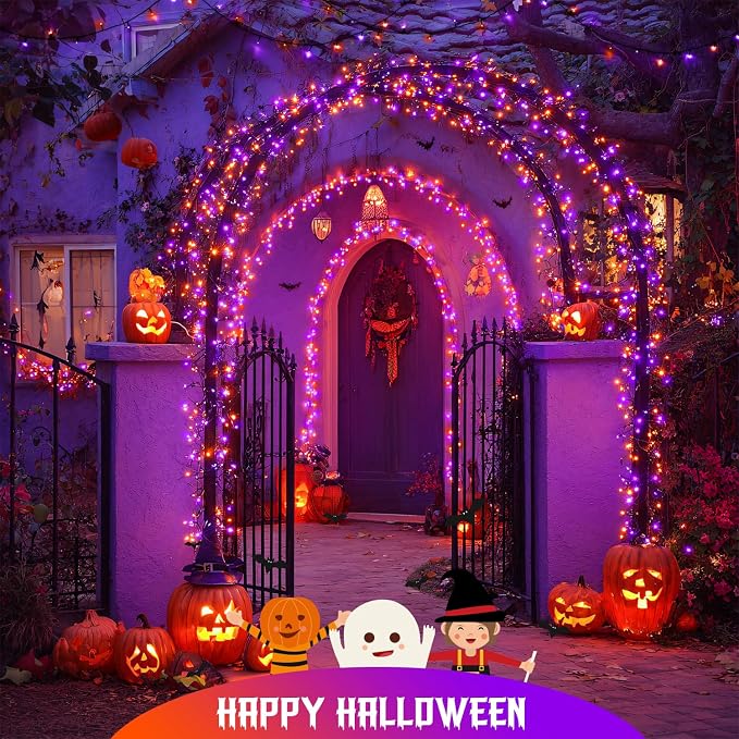 Orange and Purple