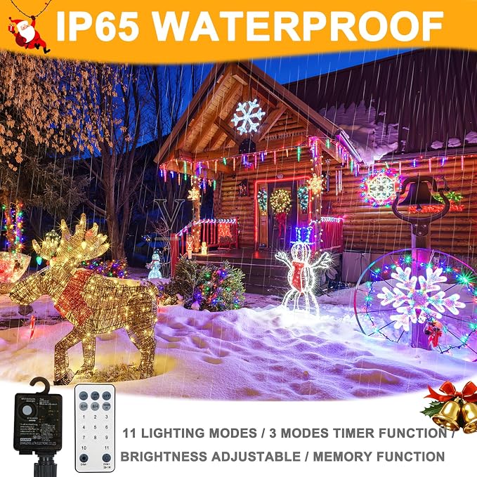 300LED Warm White+Multi-Color
