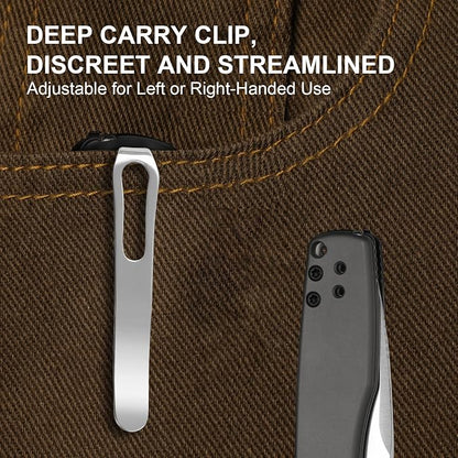 AEB-L Steel+Gray Aluminum Handle