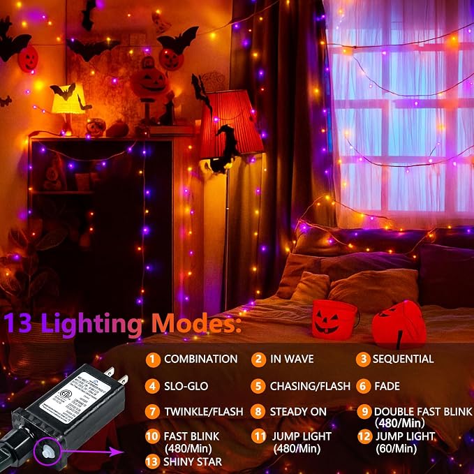 Orange and Purple