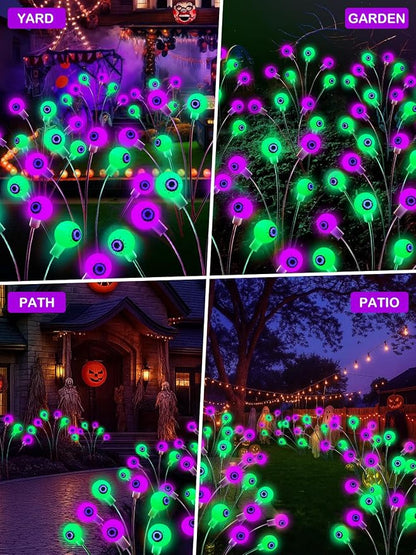 Purple and Green