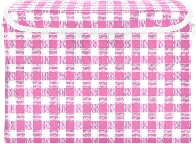 Pink Gingham Checkered