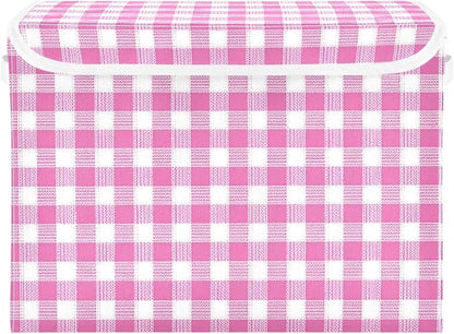 Pink Gingham Checkered