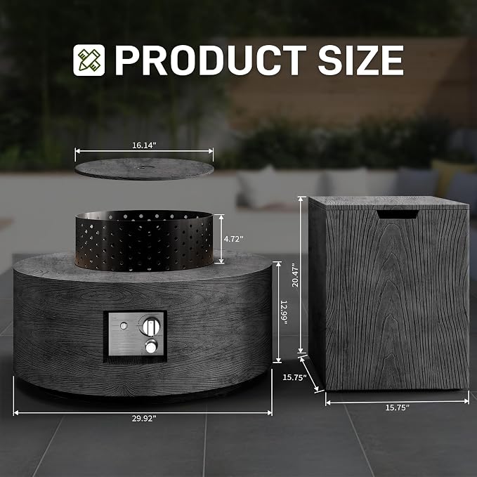 Dark Gray WG - Warm LED