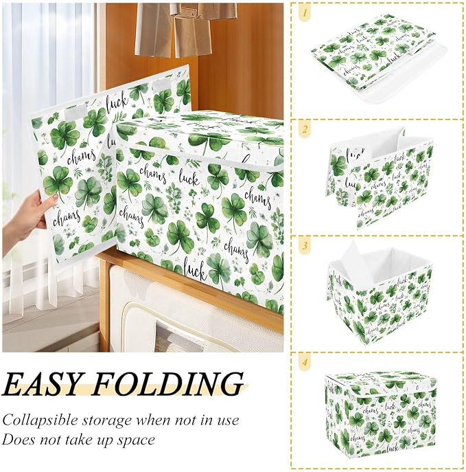 White Green Clover St. Patrick's Day
