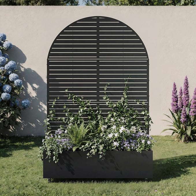 Black-louvered-arched