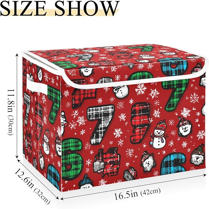 Christmas Red 67 Snowflakes Snowmen