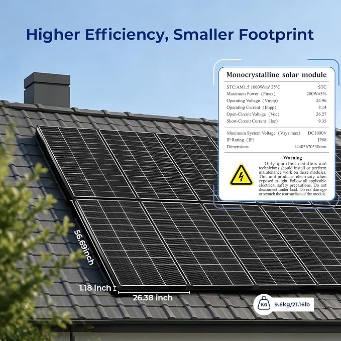 600W Bifacial