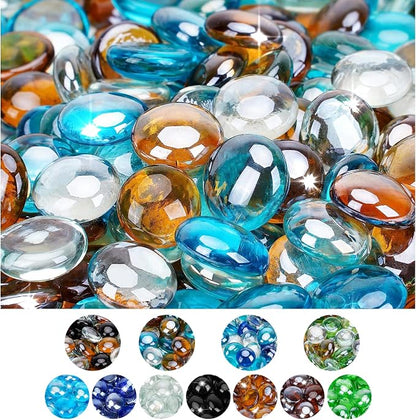 Caribbean Blue, Crystal Ice, Caramel