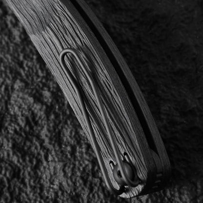 Black Engraved- Satin