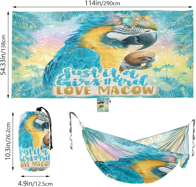 Just a Girl Who Loves Macaw