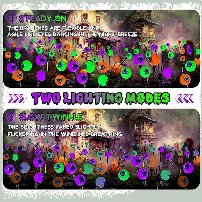 Orange Purple and Green