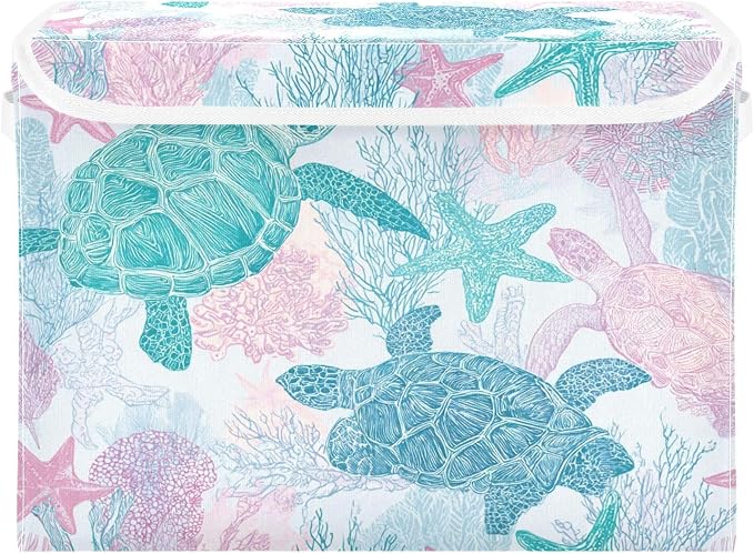 Simple Turtles Starfish Coral