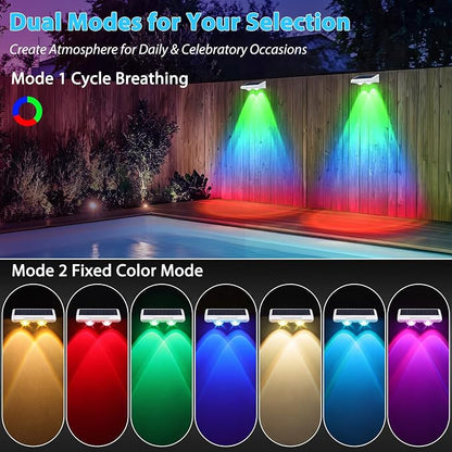 White-3000K / 6 RGB Colors