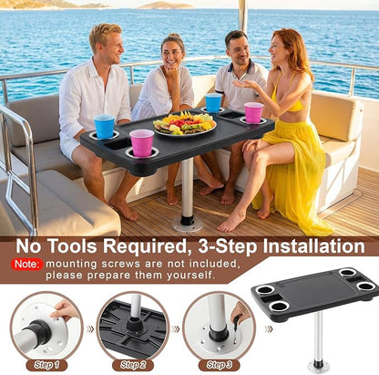 Black Color Tabletop