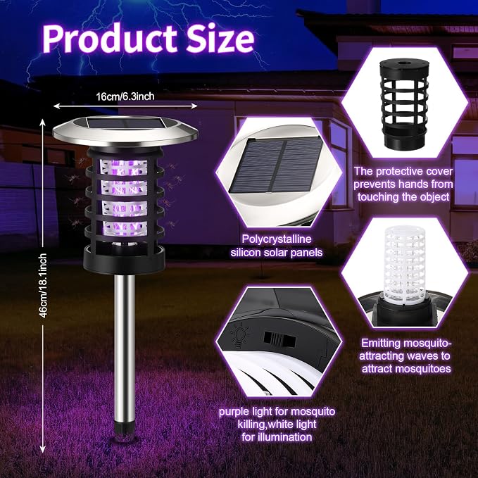 Purple & White Light