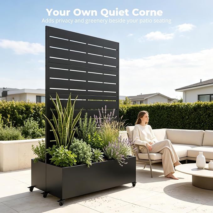 Black-louvered
