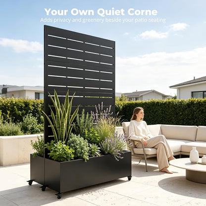 Black-louvered
