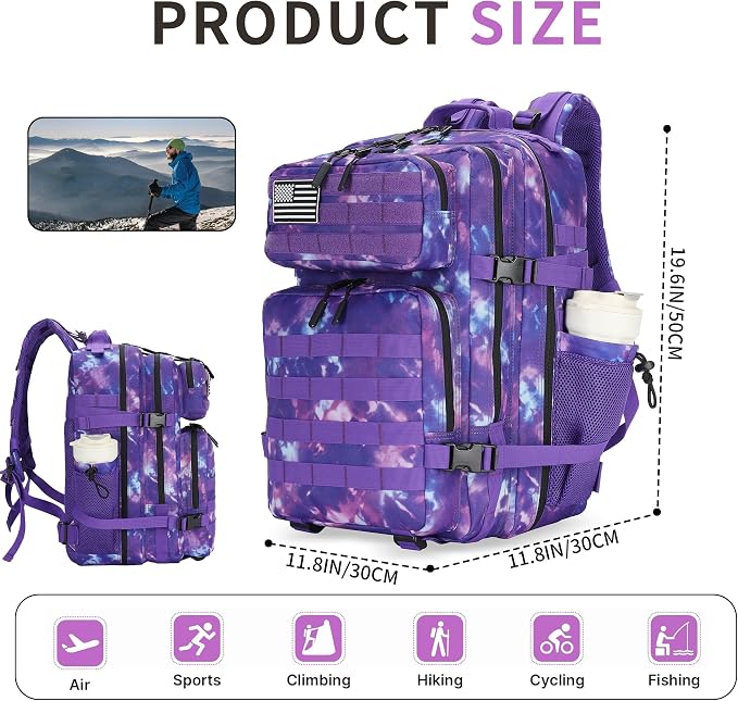 Purple Tie Dye