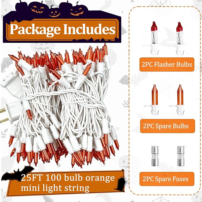 Orange Light White Wire