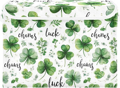 White Green Clover St. Patrick's Day