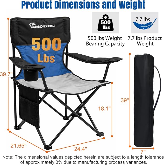 500lbs Black Blue