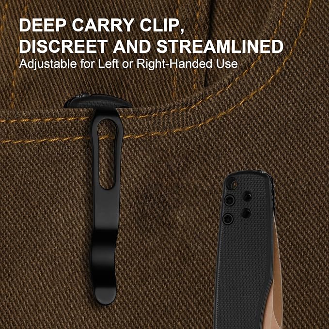 D2 Steel+Black G10 Handle