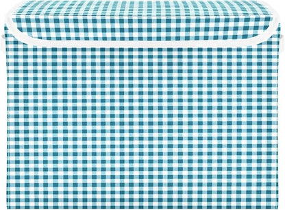 Blue Gingham Check Pattern