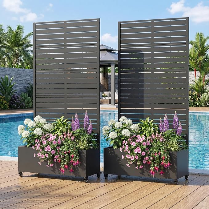 Black-louvered