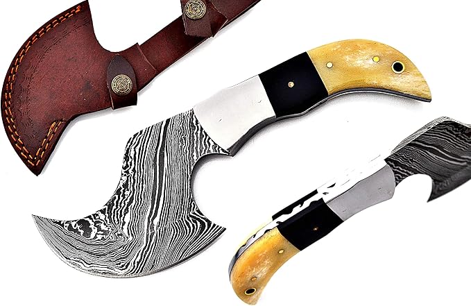 Natural Bone and Black Horn