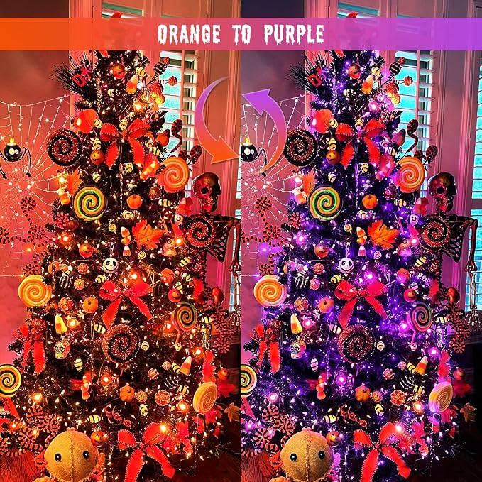 Orange to Purple