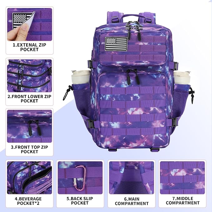 Purple Tie Dye