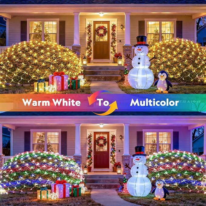 Warm White to Multicolor