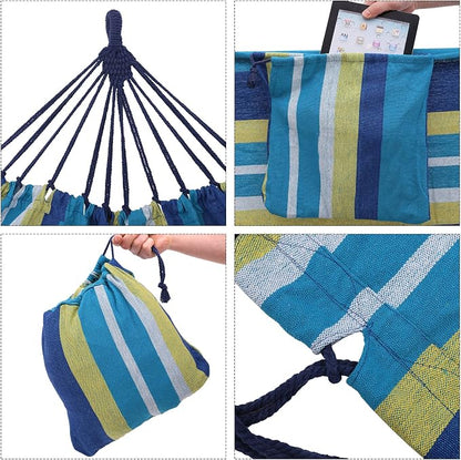 Blue + Yellow Stripes