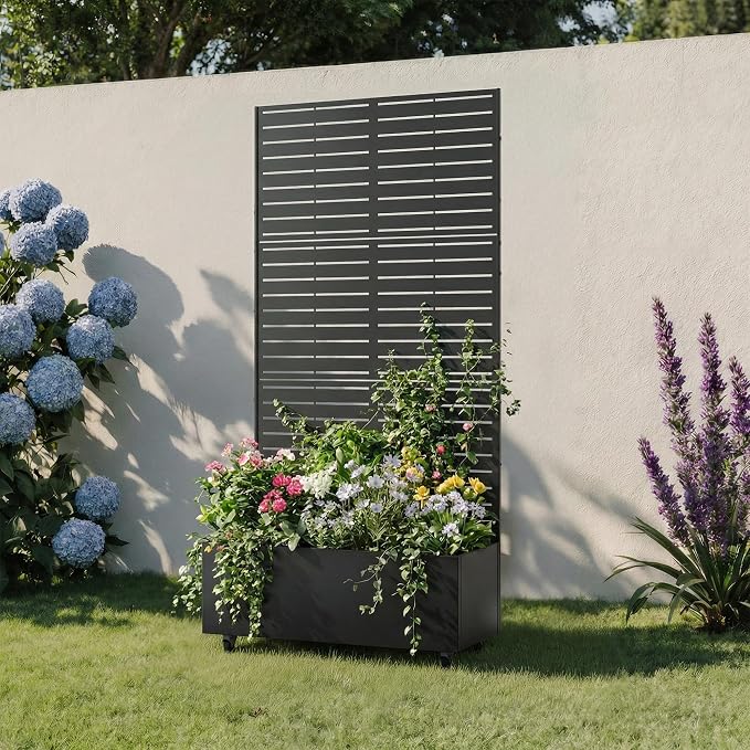Black-louvered