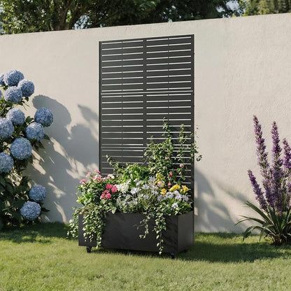 Black-louvered