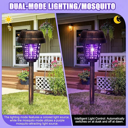Bronze Exterior, Purple, Multicolor Light