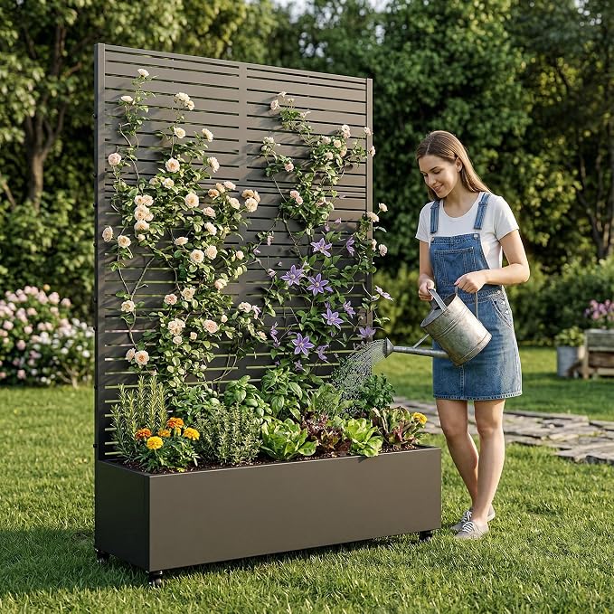Black-louvered