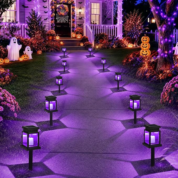 Constant Purple Lights
