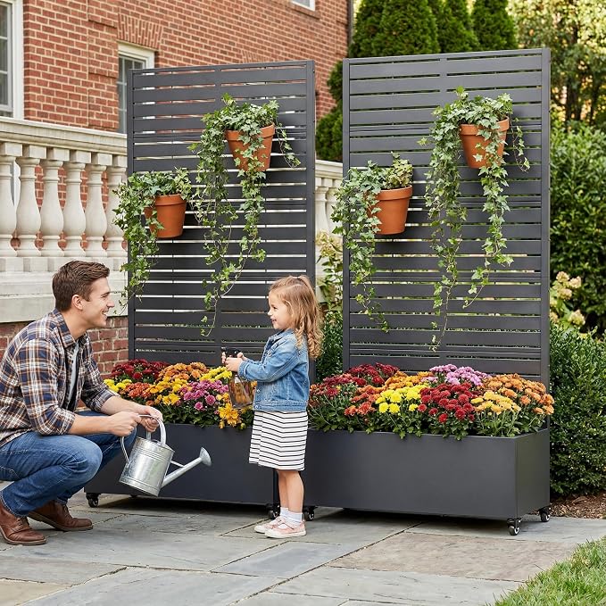 Black-louvered