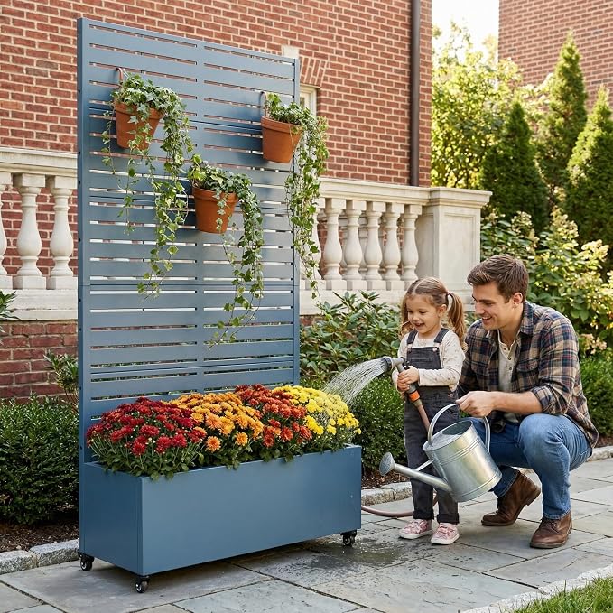 Blue-Louvered
