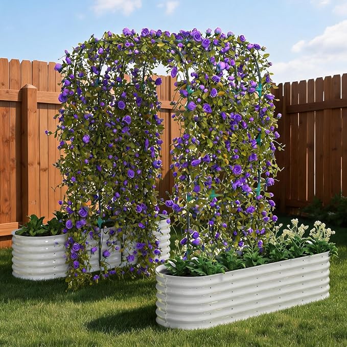 Beige w/ Arch Trellis