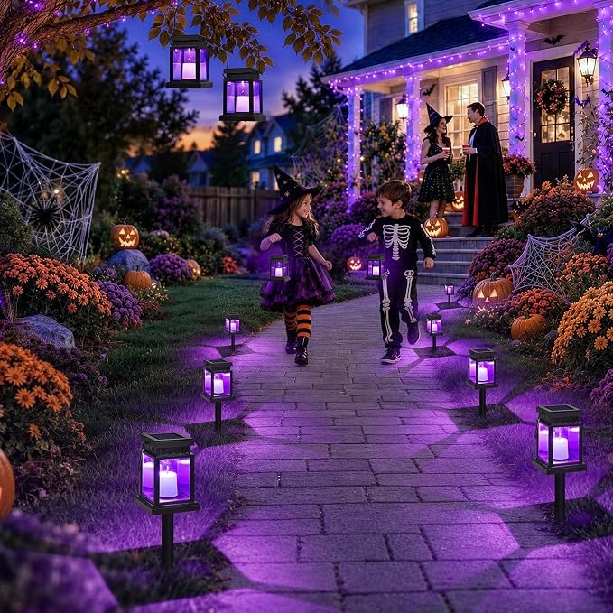 Constant Purple Lights