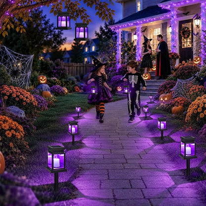 Constant Purple Lights