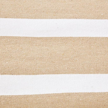 Beige Stripe With Lace