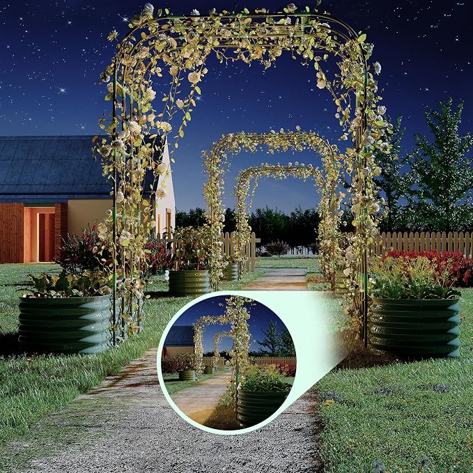 Green w/ Arch Trellis