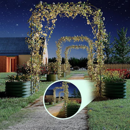 Green w/ Arch Trellis