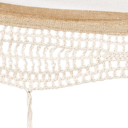 Beige Stripe With Lace