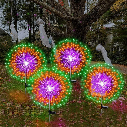 Green, Orange, Purple